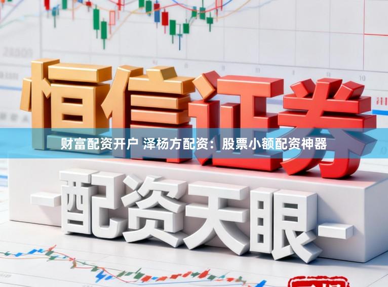 财富配资开户 泽杨方配资：股票小额配资神器