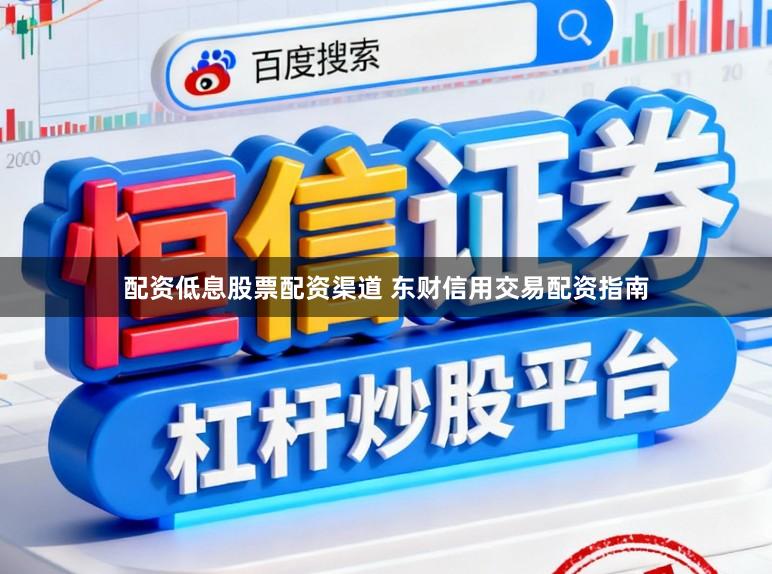 配资低息股票配资渠道 东财信用交易配资指南