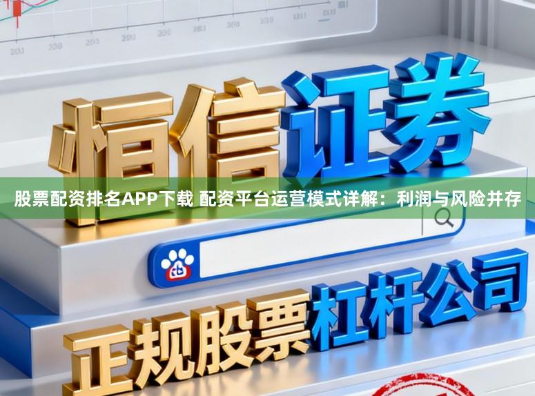 股票配资排名APP下载 配资平台运营模式详解：利润与风险并存